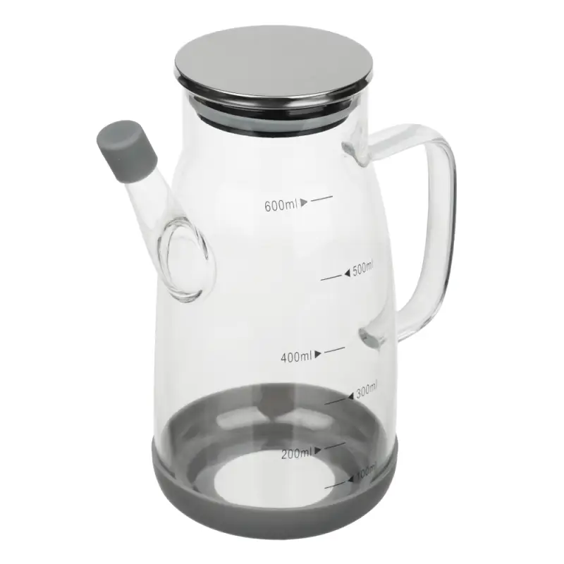 VETTA Кувшин для масла/уксуса, 600мл, стекло, силикон, металл, пластик