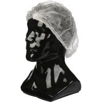 Шапочка -клип одноразовая Шарлотта белая (100 шт/уп)