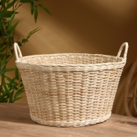 Корзина для белья, 44х44х31 см, ротанг