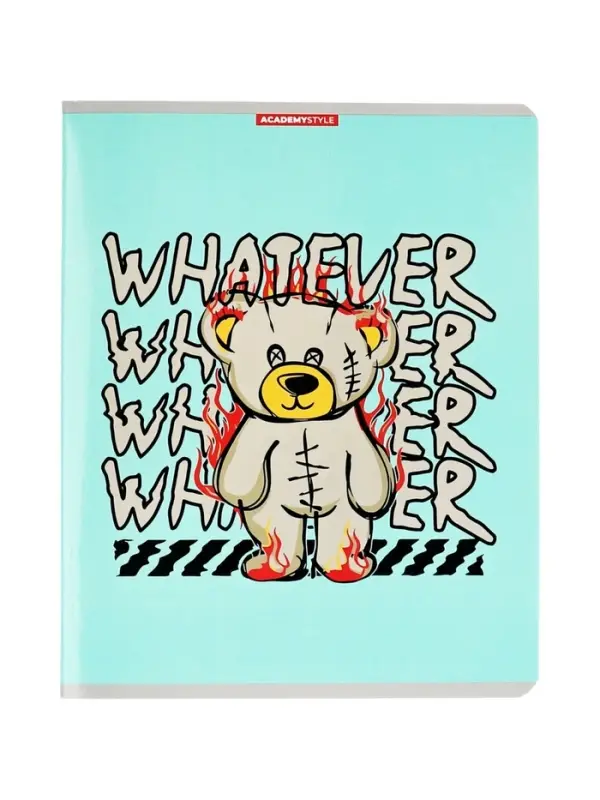 Тетрадь 48 листов, в клетку «Не плюшевые», мелованный картон, МИКС Тетрадь 48 листов, в клетку «Не плюшевые», мелованный картон, МИКС