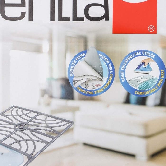 Доска гладильная Dogrular «Диана», 112×36 см, регулируемая высота до 90 см