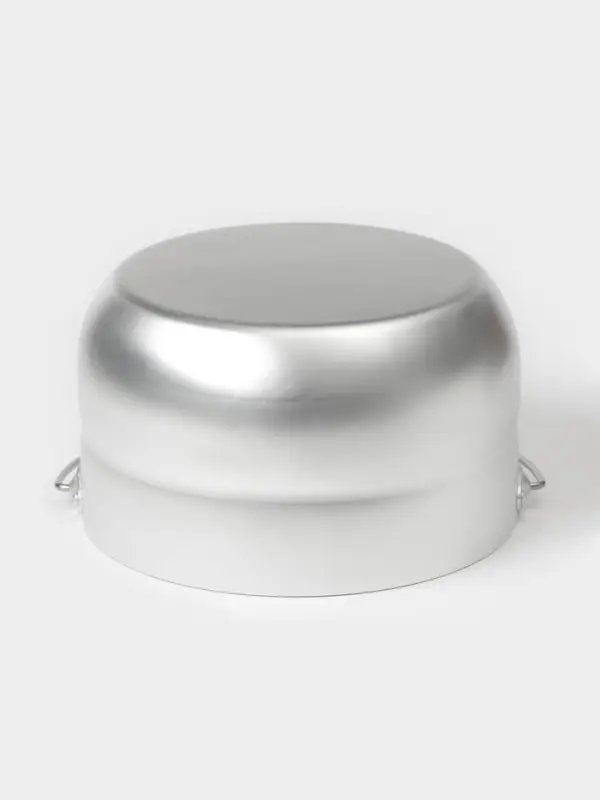 Котелок туристический, 4.5 л, с крышкой, штампованный алюминий