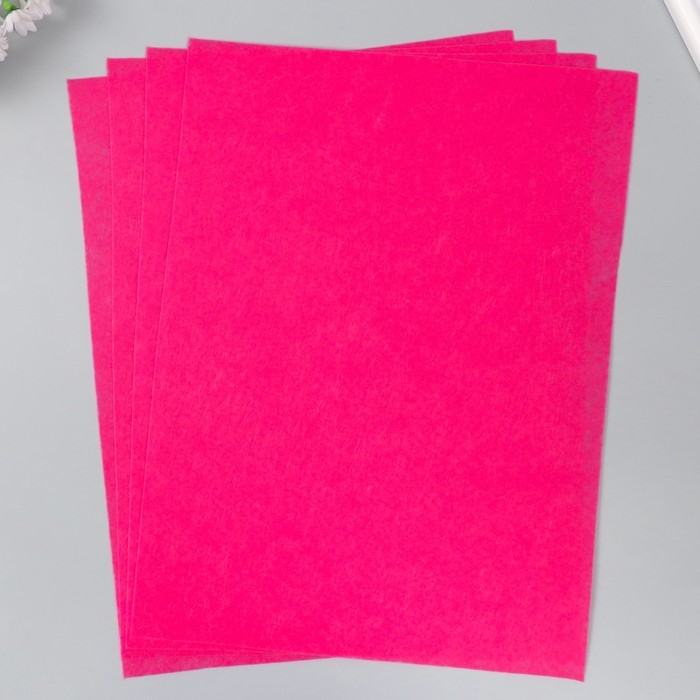 Фетр 1 мм Фетр 1 мм "Фуксия" набор 4 листа 30х40 см