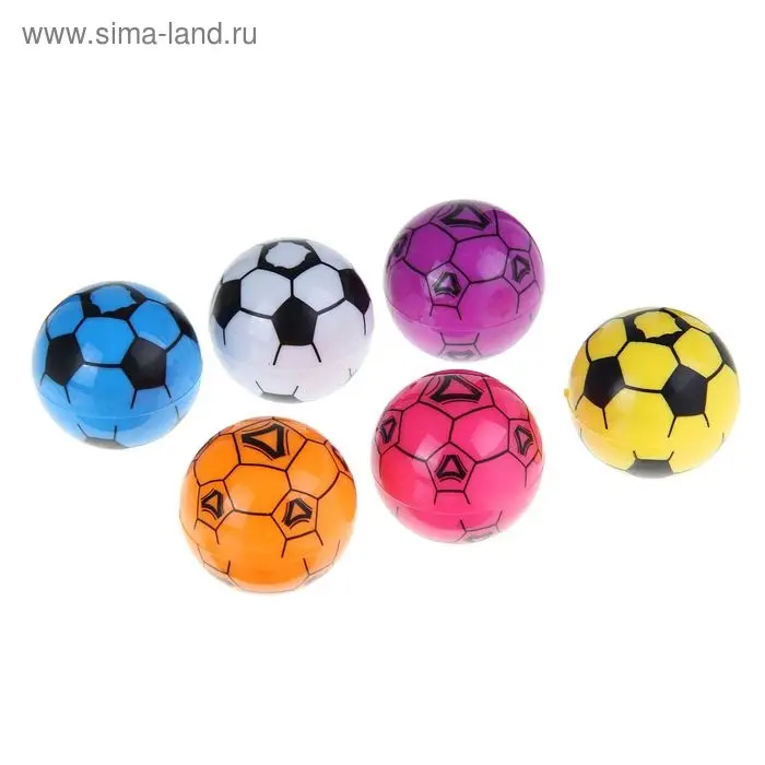 Точилка с контейнером «Мяч», МИКС Точилка с контейнером «Мяч», МИКС