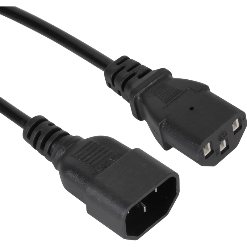 Кабель монитор - комп 1.8 м 220V (UPS -> устр) 3Gx0.5mm, iOpen  ACE001-1.8M