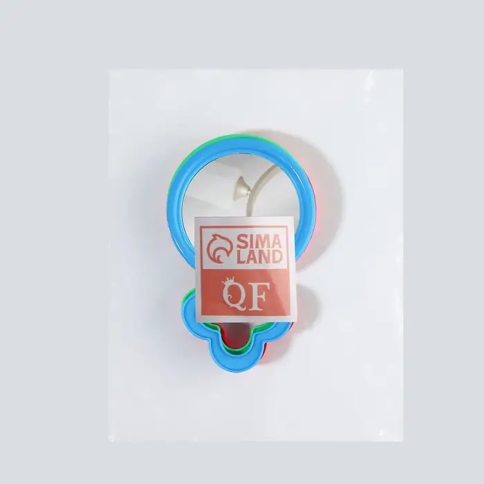 Зеркало настольное - подвесное «Круг», d зеркальной поверхности 6.7 см, МИКС