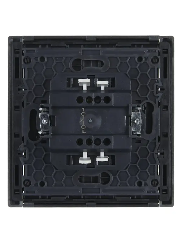 FORTE&PIANO Выключатель 1-клавишный 10А FP501 сталь IEK