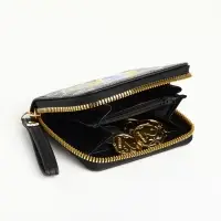 Кошелёк на молнии, чёрный