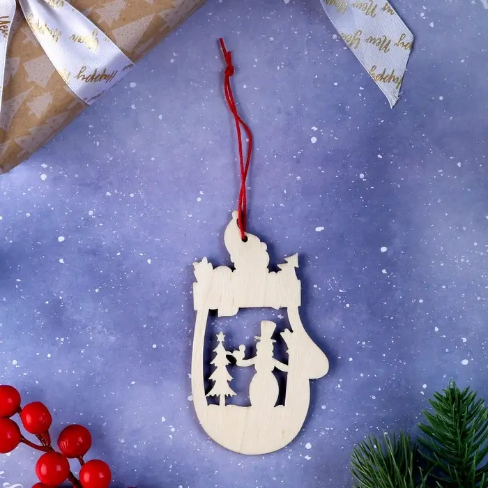 Елочная игрушка «Новогодние подарочки», МИКС Елочная игрушка «Новогодние подарочки», МИКС