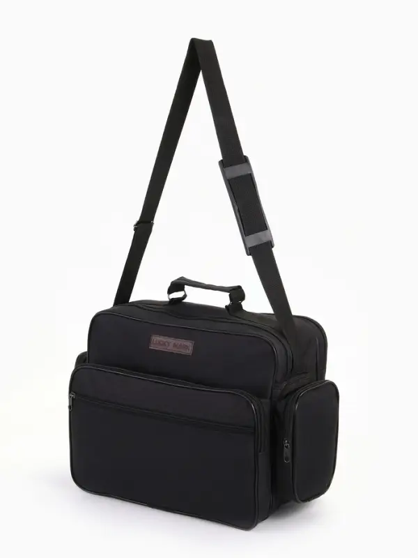 Сумка деловая мужская, чёрная