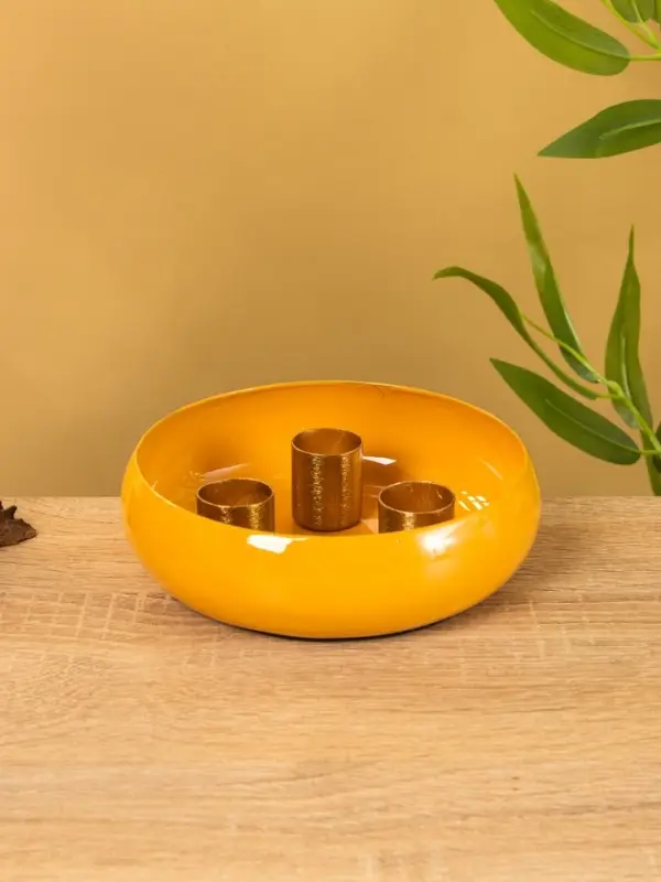 Подсвечник на 3 свечи на магнитах «Песок», 13×13×4 см Подсвечник на 3 свечи на магнитах «Песок», 13×13×4 см