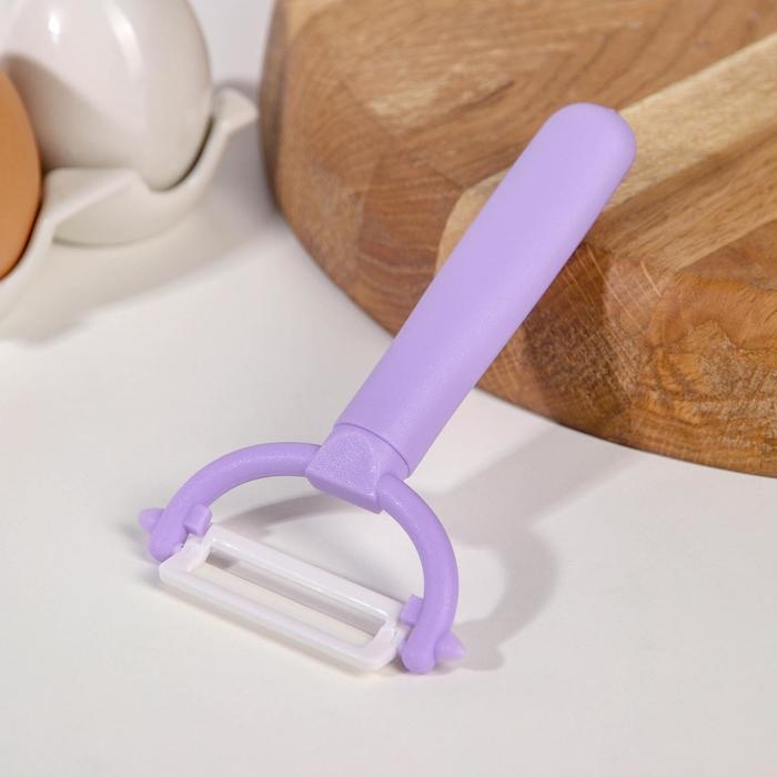 Овощечистка керамическая Доляна «Италия», 13 см, цвет МИКС Овощечистка керамическая Доляна «Италия», 13 см, цвет МИКС