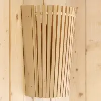 Абажур для бани и сауны &laquo;Свет&raquo;, липа, 28&times;15&times;31 см, настенный, &laquo;Добропаровъ&raquo;