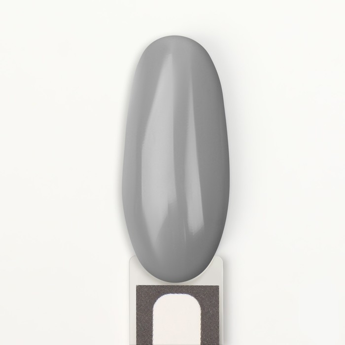 Гель лак для ногтей &laquo;DELICATE NUDE&raquo;, 3-х фазный, 8 мл, LED/UV, цвет серый (15)