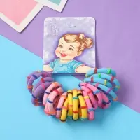 Резинка для волос "Крошка" (набор 20 шт) радость, 2 см, полоски