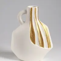 Ваза для цветов &laquo;Оделис&raquo;, 21.5&times;16 см, керамика, белая