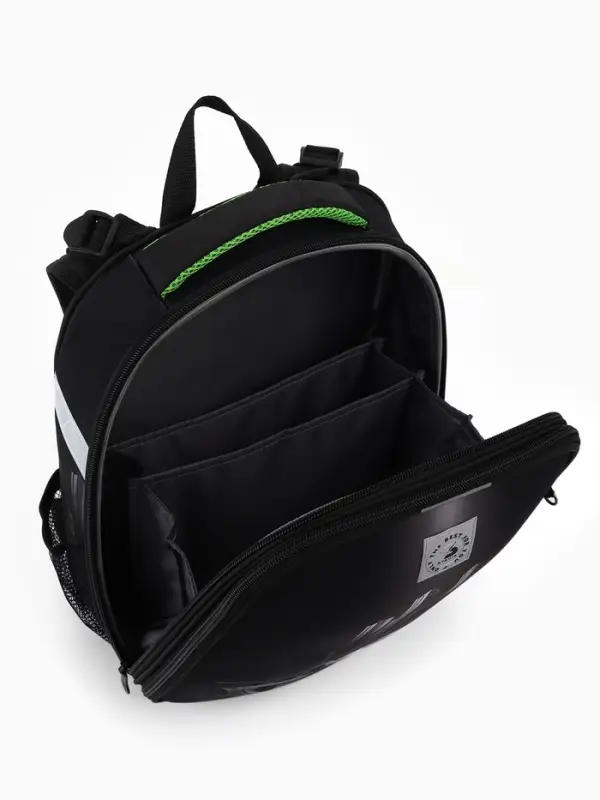 Рюкзак школьный для мальчика &laquo;Тачка&raquo;, Stavia, эргономичная спинка, 30&times;16&times;38 см, чёрный