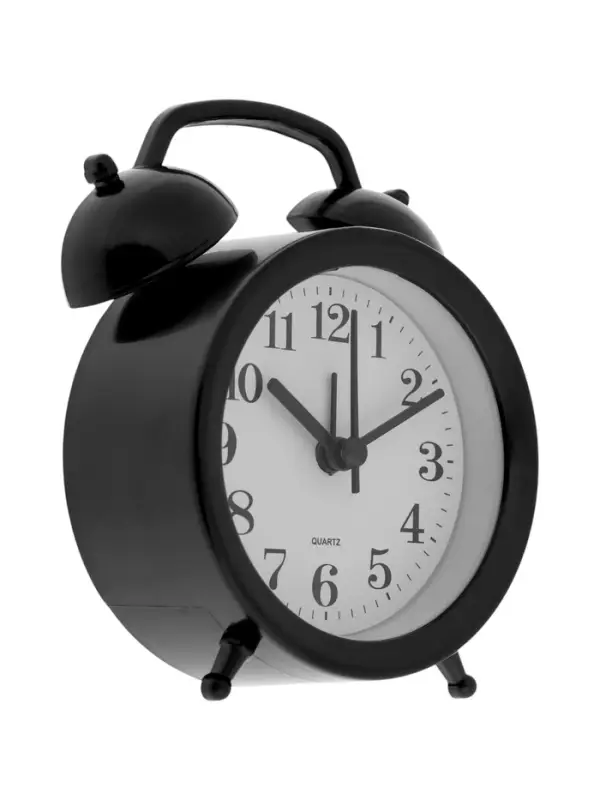 Часы - будильник настольные &laquo;Соломон&raquo;, дискретный ход, 9.8&times;12 см, от батареек АА