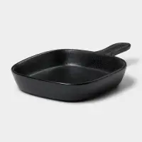 Блюдо для подачи Magistro Carbon, 28&times;19&times;4 см, фарфор, чёрное