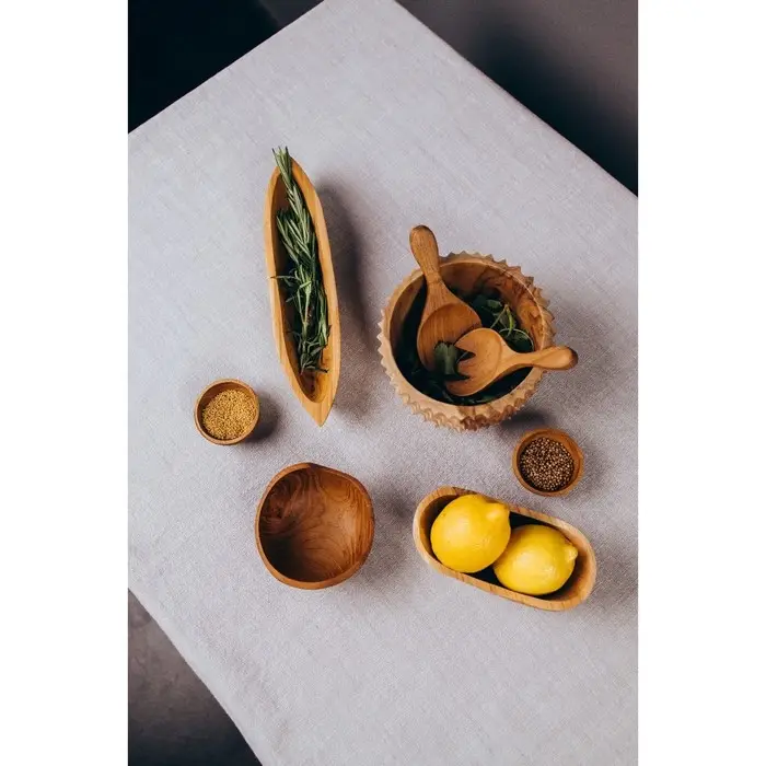 Блюдо «Лодочка», 32×7×5 см, тиковое дерево