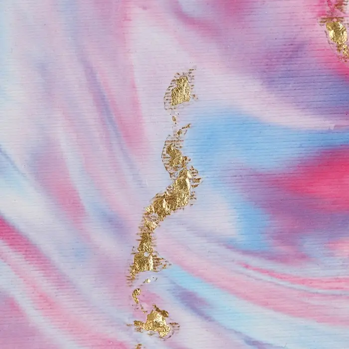 Блюдце &laquo;Разводы&raquo;, 18.5 х 9 см, МИКС