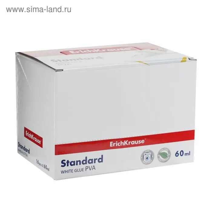 Клей ПВА 60 г, ErichKrause, Standard