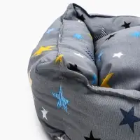 Лежанка для животных &laquo;Пухлик&raquo;, 58&times;46&times;16 см, серая