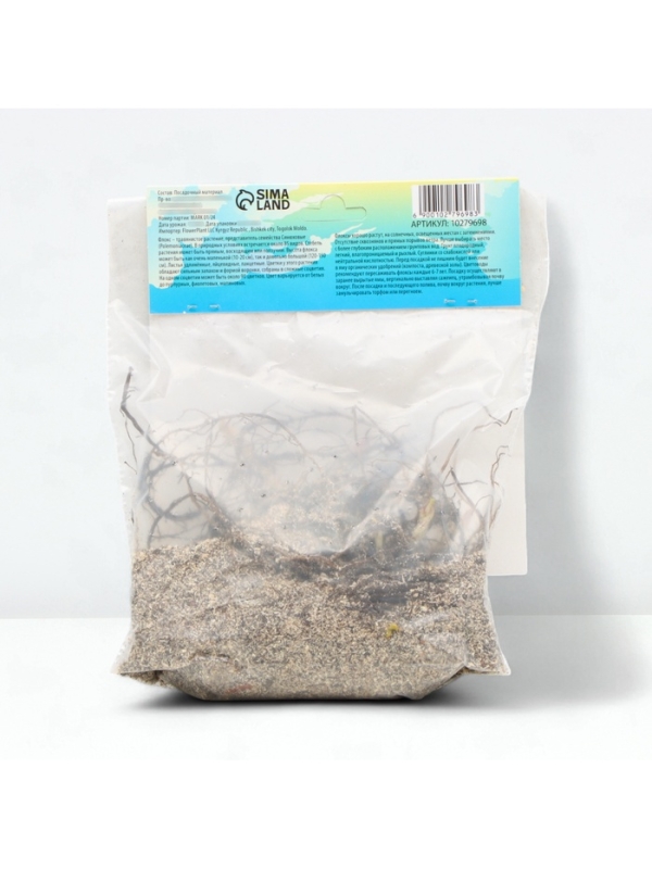 Флокс «Отэм Джой» корневище в пакете с торфогрунтом, р-р I, 2 шт.