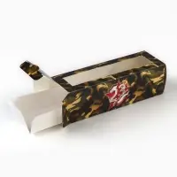 Коробка для макарун «23 февраля», 5.5 х 18 х 5.5 см