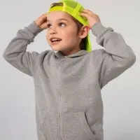 Толстовка детская Stone Kids серый меланж, на рост 118-128 см (8 лет)