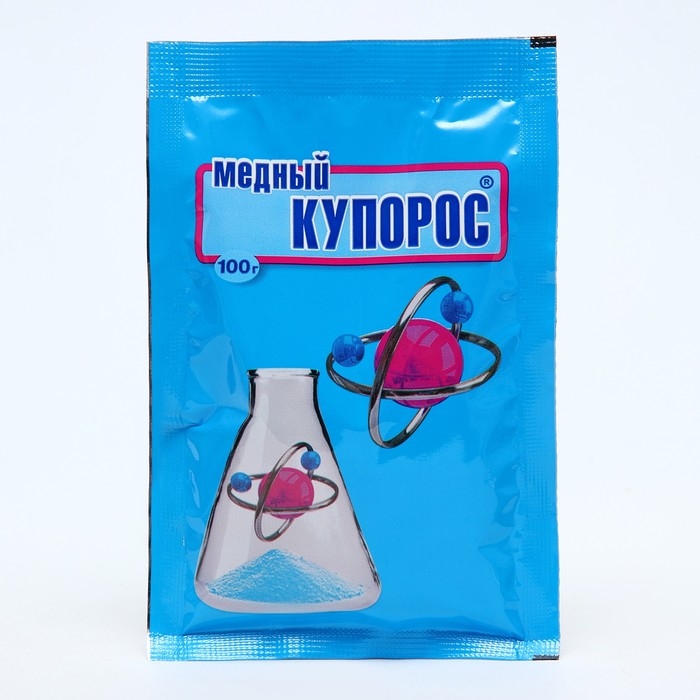 Медный купорос от плесени и гнили, ВХ 100 г Медный купорос от плесени и гнили, ВХ 100 г