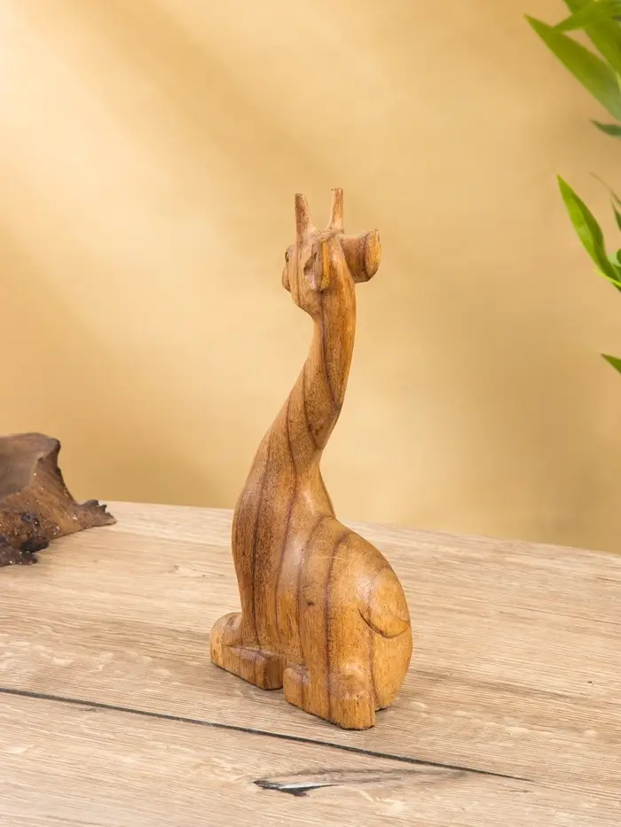 Сувенир "Жирафик" дерево Пиннис, 12х6х25 см, цв. коричневый Сувенир "Жирафик" дерево Пиннис, 12х6х25 см, цв. коричневый