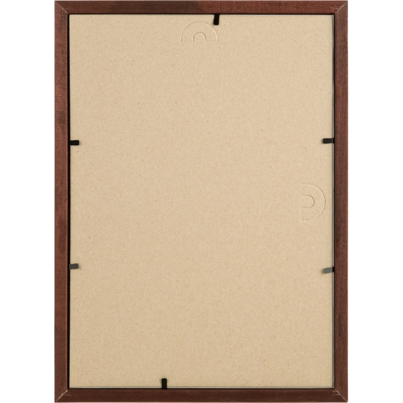 Рамка А4(21х30) темный деревянный багет, настенная