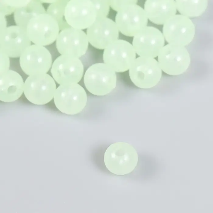 Бусины для творчества пластик Бусины для творчества пластик "Фосфорные" набор 20 гр 0,8х0,8 см