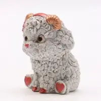 Фигурка декоративная &laquo;Барашек сидит&raquo;, 7&times;5&times;5 см, серая