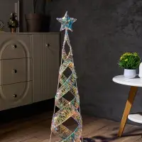 Фигура световая FROSTY &laquo;Елка&raquo;, 100&times;25&times;25, 600 LED, 220V, свечение тёплое белое