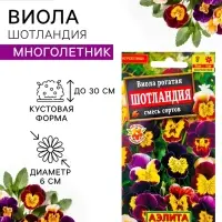 Семена цветов Виола "Шотландия", 0,1 г