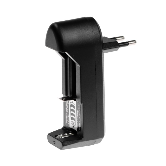 Зарядное устройство Luazon LZZ-07, аккумулятора АА или ААА, ток заряда 500 мА, чёрное Зарядное устройство Luazon LZZ-07, аккумулятора АА или ААА, ток заряда 500 мА, чёрное