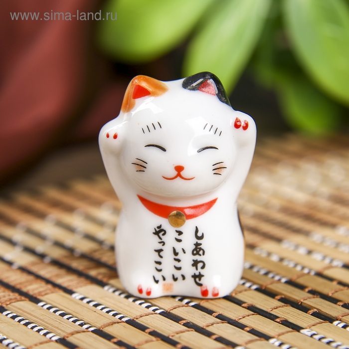 Сувенир керамика Сувенир керамика "Манэки-нэко" МИКС 4х4,3х2,5 см