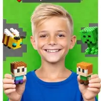 Конструктор UNICON Mini Blocks, Мой мир