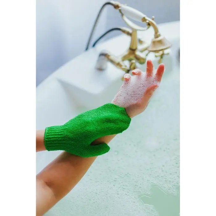 Мочалка - варежка массажная Доляна, 18×12 см, МИКС Мочалка - варежка массажная Доляна, 18×12 см, МИКС