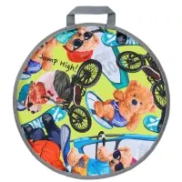 Ледянка мягкая Bear, круглая, цвет МИКС