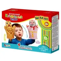 Кукольный театр &laquo;Курочка Ряба&raquo;, 4 куклы-перчатки, сценарий в стихах