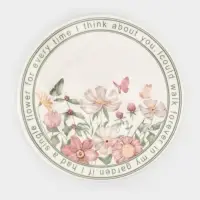 Чайная пара Single flower, 2 предмета: чашка 250 мл, фарфор, белая