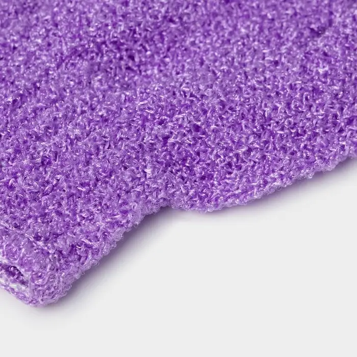 Мочалка - варежка массажная Доляна, 18×12 см, МИКС Мочалка - варежка массажная Доляна, 18×12 см, МИКС