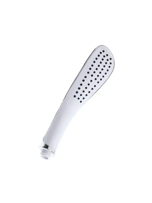 Душевая лейка ZEIN Z0202, 1 режим, 63&times;250 мм, пластик, цвет белый, хром