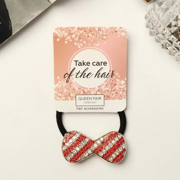 Резинка для волос Резинка для волос "Мадлен" бант, 4,5 см