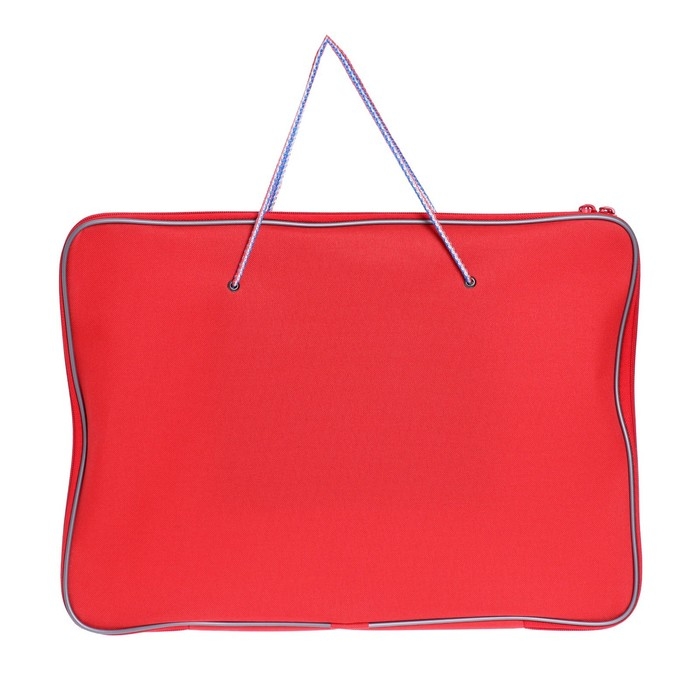 Папка для чертежей и рисунков А3, 470 х 340 х 20 мм, с ручками текстильная Папка для чертежей и рисунков А3, 470 х 340 х 20 мм, с ручками текстильная "Творчество", с карманом