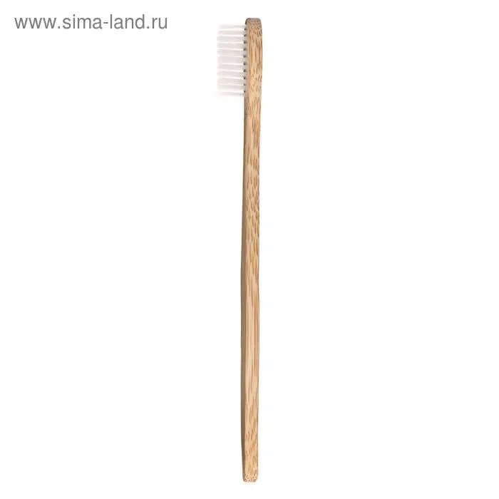 Бамбуковая зубная щётка средней жёсткости, микс цветов Бамбуковая зубная щётка средней жёсткости, микс цветов