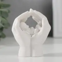 Сувенир полистоун "Малыш спит в прикрытых ладонях" страза 6,5х4,3х5,5 см Сувенир полистоун "Малыш спит в прикрытых ладонях" страза 6,5х4,3х5,5 см